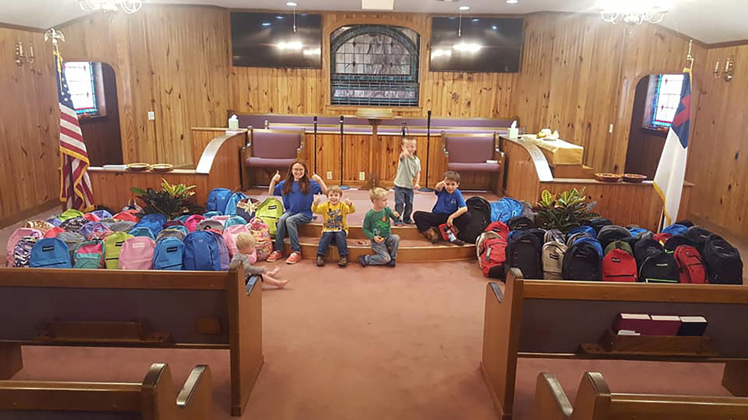 Alabama WMU Christmas backpack collection underway The Alabama Baptist