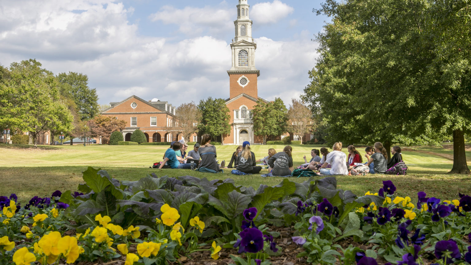 Christian colleges nurture biblical worldview as students learn ...