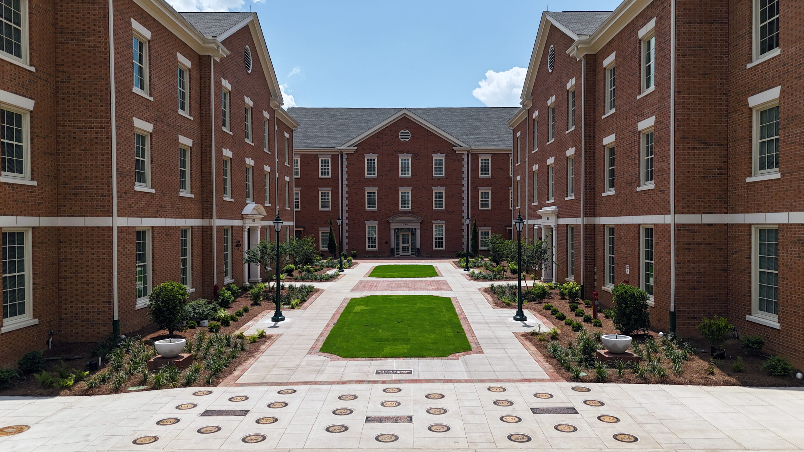 Samford University Greek Plaza 2025