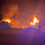 Fire destroys Abbie Baptist Church; 92-year-old pastor leads toward rebuilding