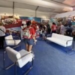 Inside Alabama’s booth at the Great American State Fair