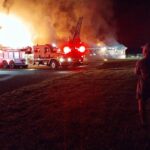 Overnight fire destroys Ebenezer Baptist Church in Pennington