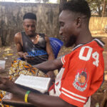 This discipleship journey actually began at beach in Guinea