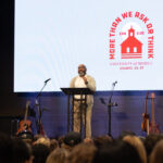 Stevens reminds students about Christ’s love demonstrated, defined and displayed