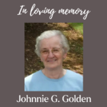 Longtime educator, pastor’s wife, Johnnie G. Golden, dies at 99