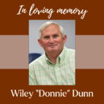 Longtime Banks Baptist pastor and current Bethel leader, Donnie Dunn, dies
